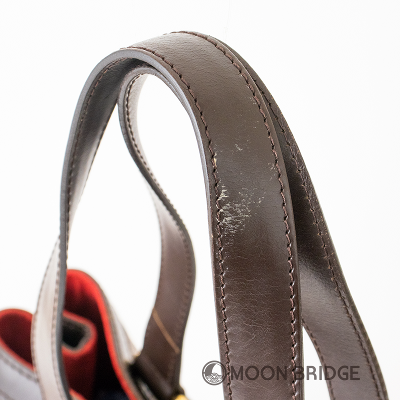 <中古> LOUIS VUITTON  ダミエ ハムステッドPM N51205  W28×H24×D17.5cm