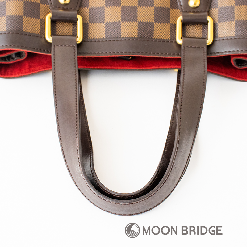 <中古> LOUIS VUITTON  ダミエ ハムステッドPM N51205  W28×H24×D17.5cm
