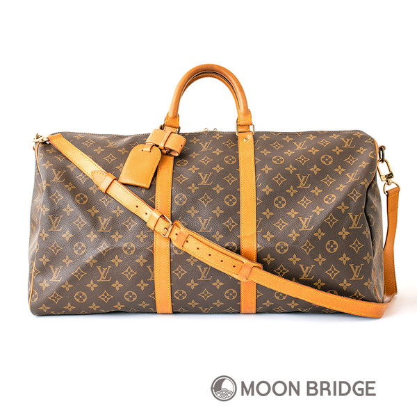 <中古> LOUIS VUITTON  モノグラム キーポル55  M41424  W55xH36xD25cm