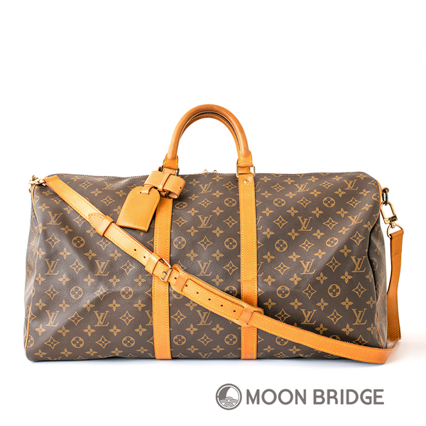 <中古> LOUIS VUITTON  モノグラム キーポル55  M41424  W55xH36xD25cm