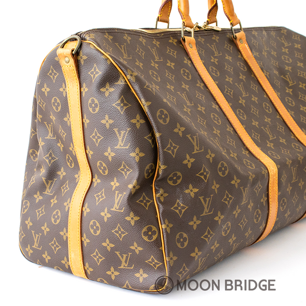 <中古> LOUIS VUITTON  モノグラム キーポル60 M41412  W60×H35×D27cm