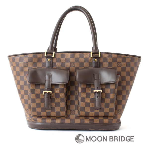 <中古> LOUIS VUITTON ダミエ マノスクGM N51120 W48.5×H28.5×D18cm