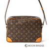 <中古> LOUIS VUITTON  モノグラム ナイル M45244  W28xH20xD12cm