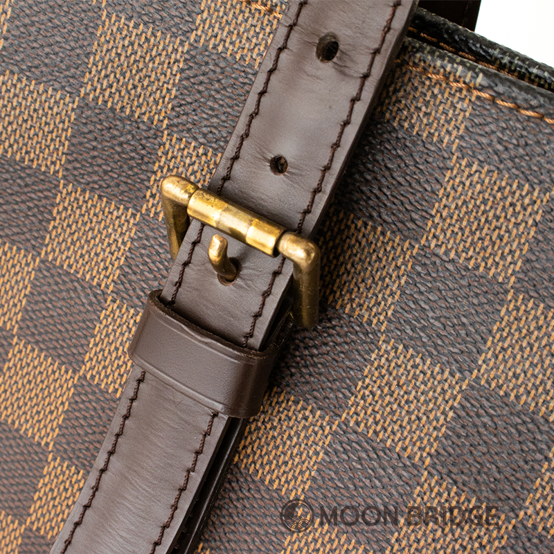 中古> LOUIS VUITTON ダミエ チェルシー N51119 W42×H28 中古> LOUIS VUITTON ダミエ チェルシー N51119 W42×H28
