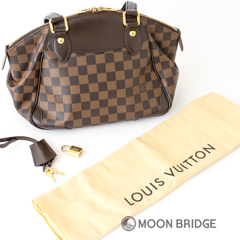 <中古> LOUIS VUITTON ダミエ ヴェローナPM  N41117  W32×H23×D16cm