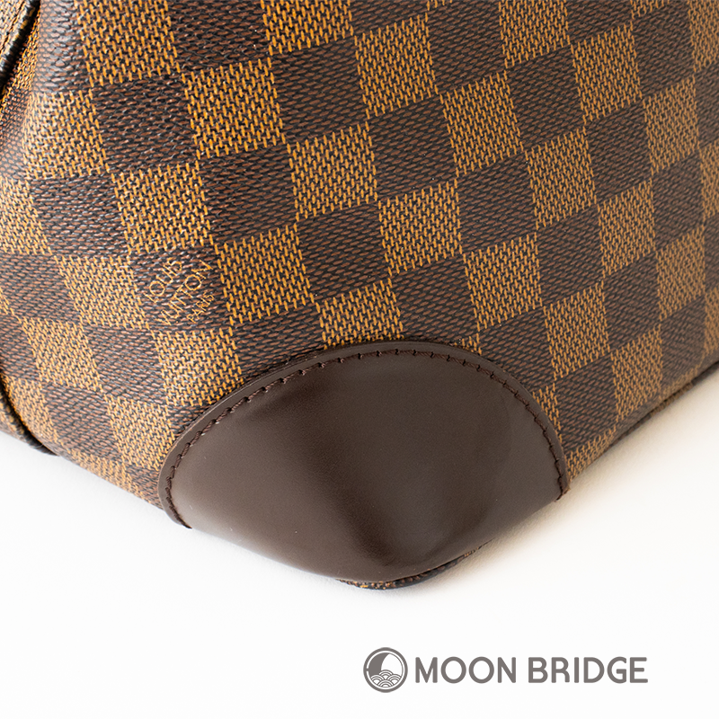 <中古> LOUIS VUITTON  ダミエ ハムステッドPM N51205  W28×H24×D17.5cm