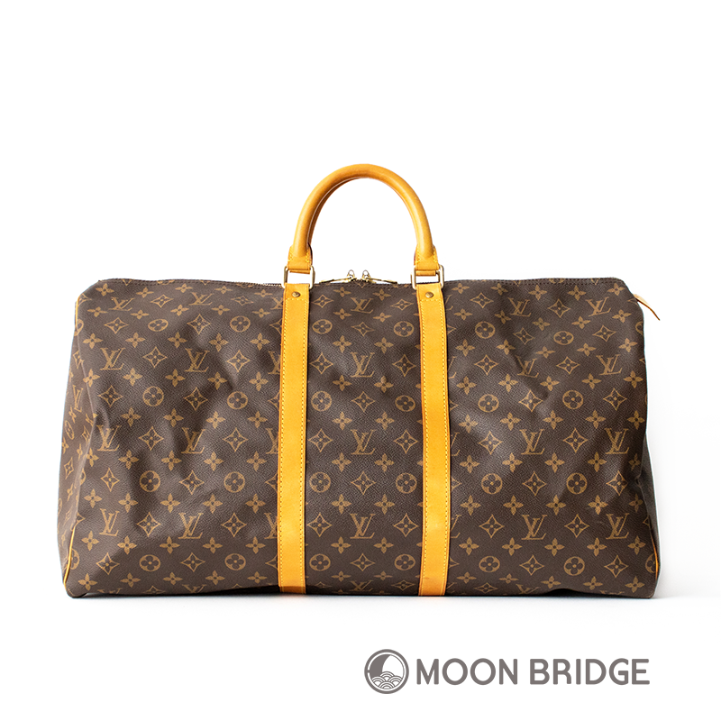 <中古> LOUIS VUITTON  モノグラム キーポル55  M41424  W55xH36xD25cm