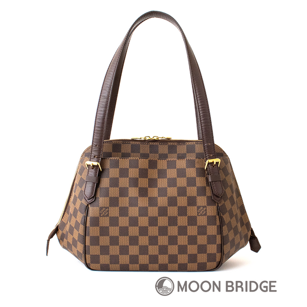 <中古> LOUIS VUITTON ダミエ ベレムMM  N51174  W34xH24xD13cm