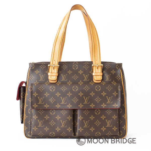 <中古> LOUIS VUITTON  モノグラム  ミュルティプリシテ M51162  W39×H27×D12cm