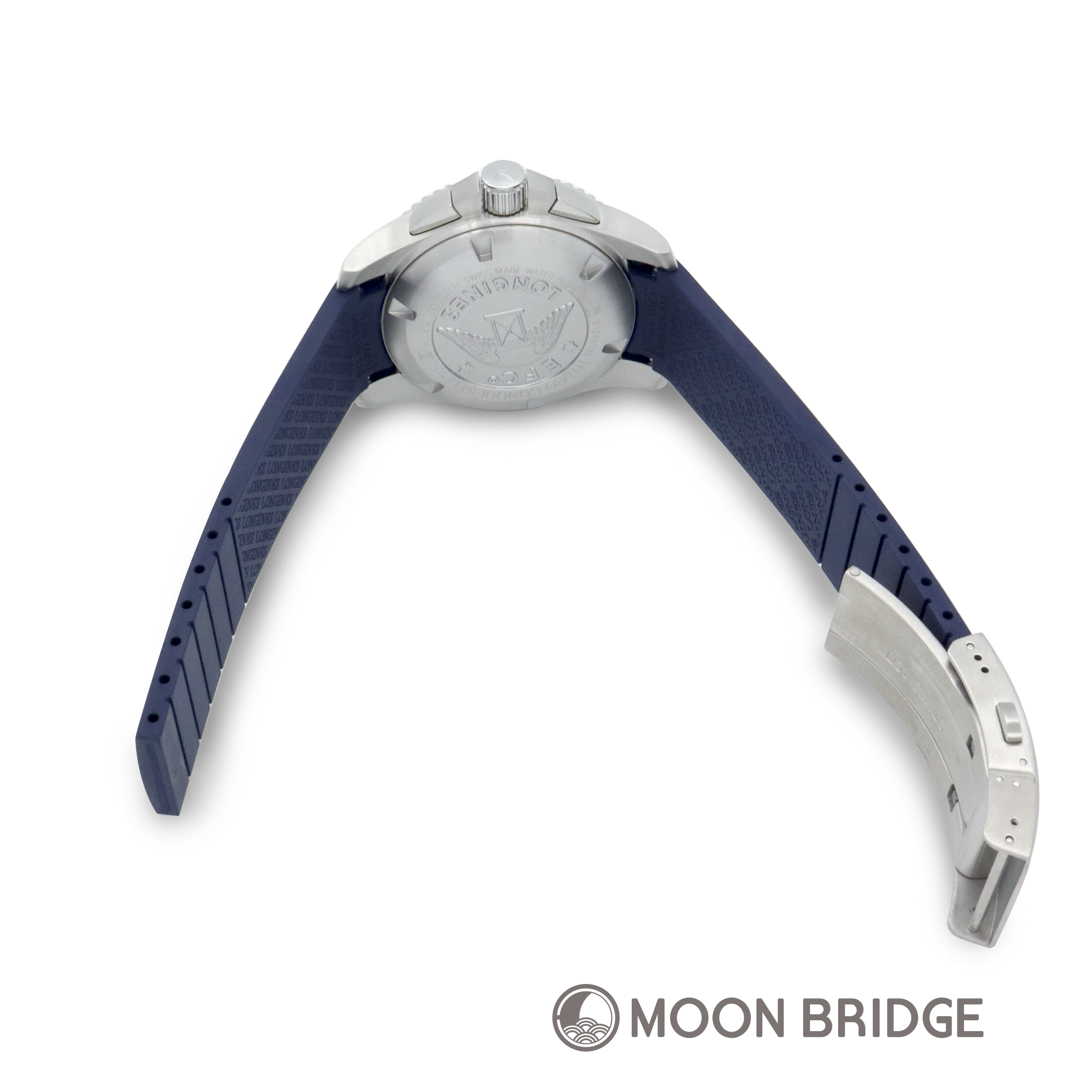 LONGINES ハイドロ コンクエスト 43mm L3.883.4.96.9 – MOON BRIDGE