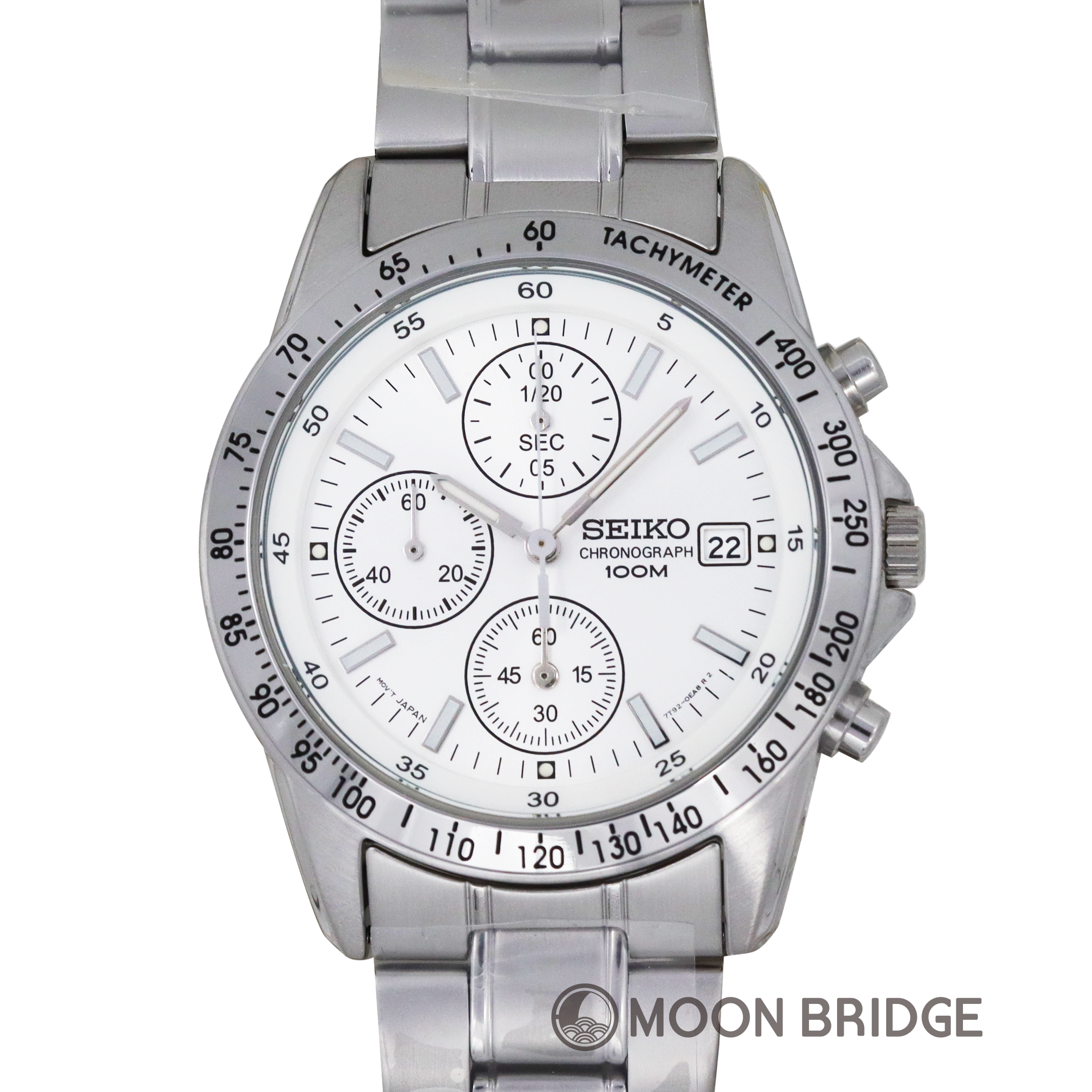 SEIKO IMPORT 40mm SND363PC MOON BRIDGE