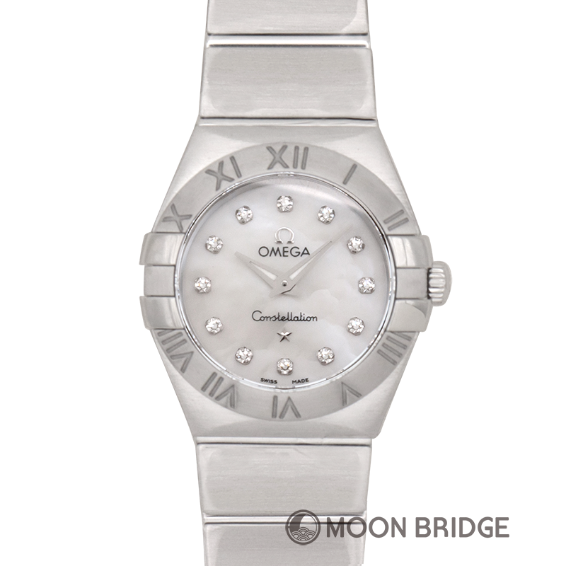 [新品] OMEGA コンステレーション クォーツ 24mm  123.10.24.60.55.001