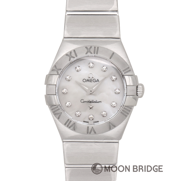 [新品] OMEGA コンステレーション クォーツ 24mm  123.10.24.60.55.001