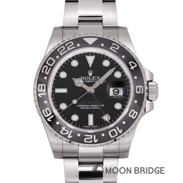 <中古> ROLEX GMTマスターⅡ 40mm 116710LN