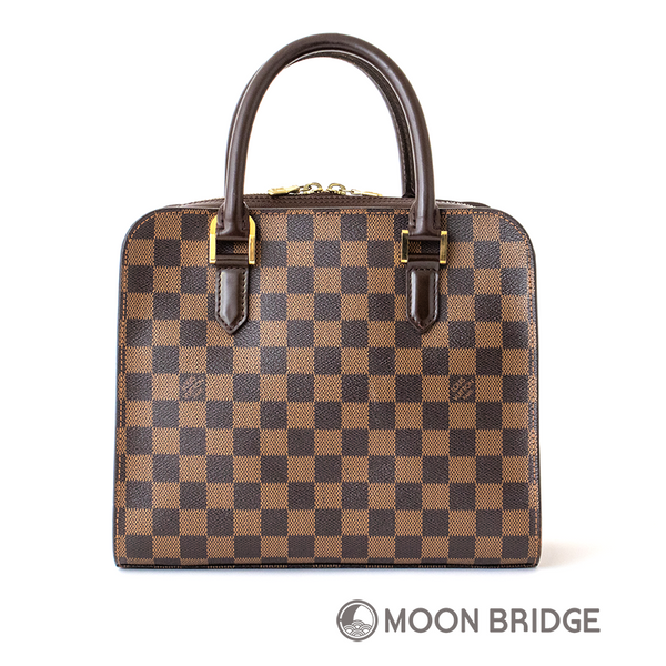 <中古> LOUIS VUITTON ダミエ　トリアナ N51155 W26×H21×D13cm