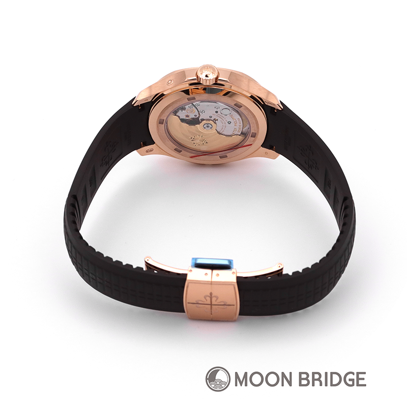 <中古>PATEK PHILIPPE アクアノート トラベルタイム 40.8mm 5164R-001