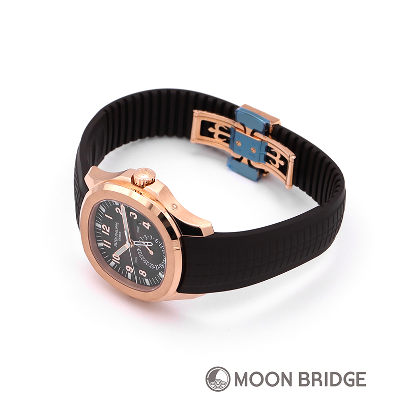 <中古>PATEK PHILIPPE アクアノート トラベルタイム 40.8mm 5164R-001