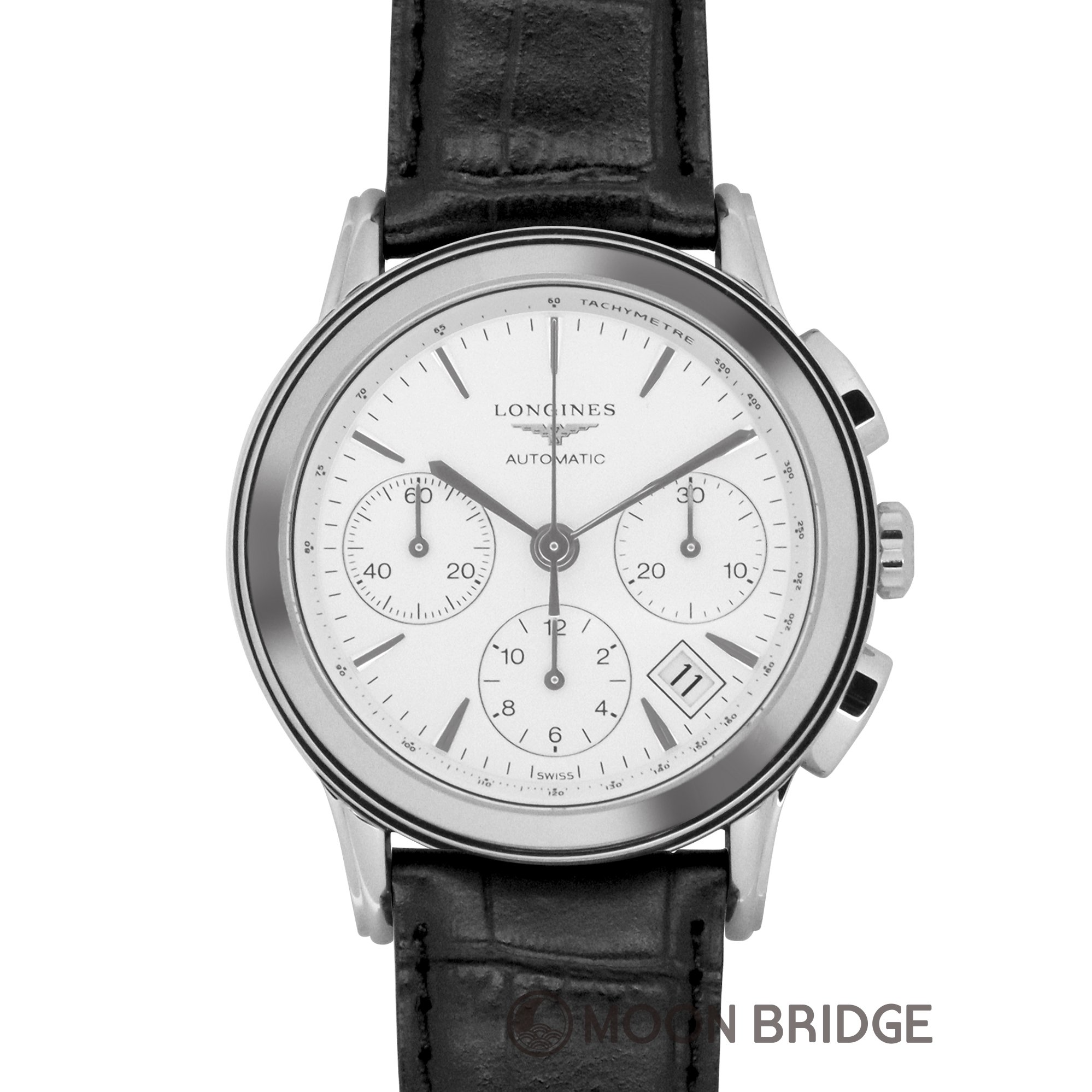 LONGINES フラッグシップ 39mm L4.803.4.12.2 – MOON BRIDGE株式会社