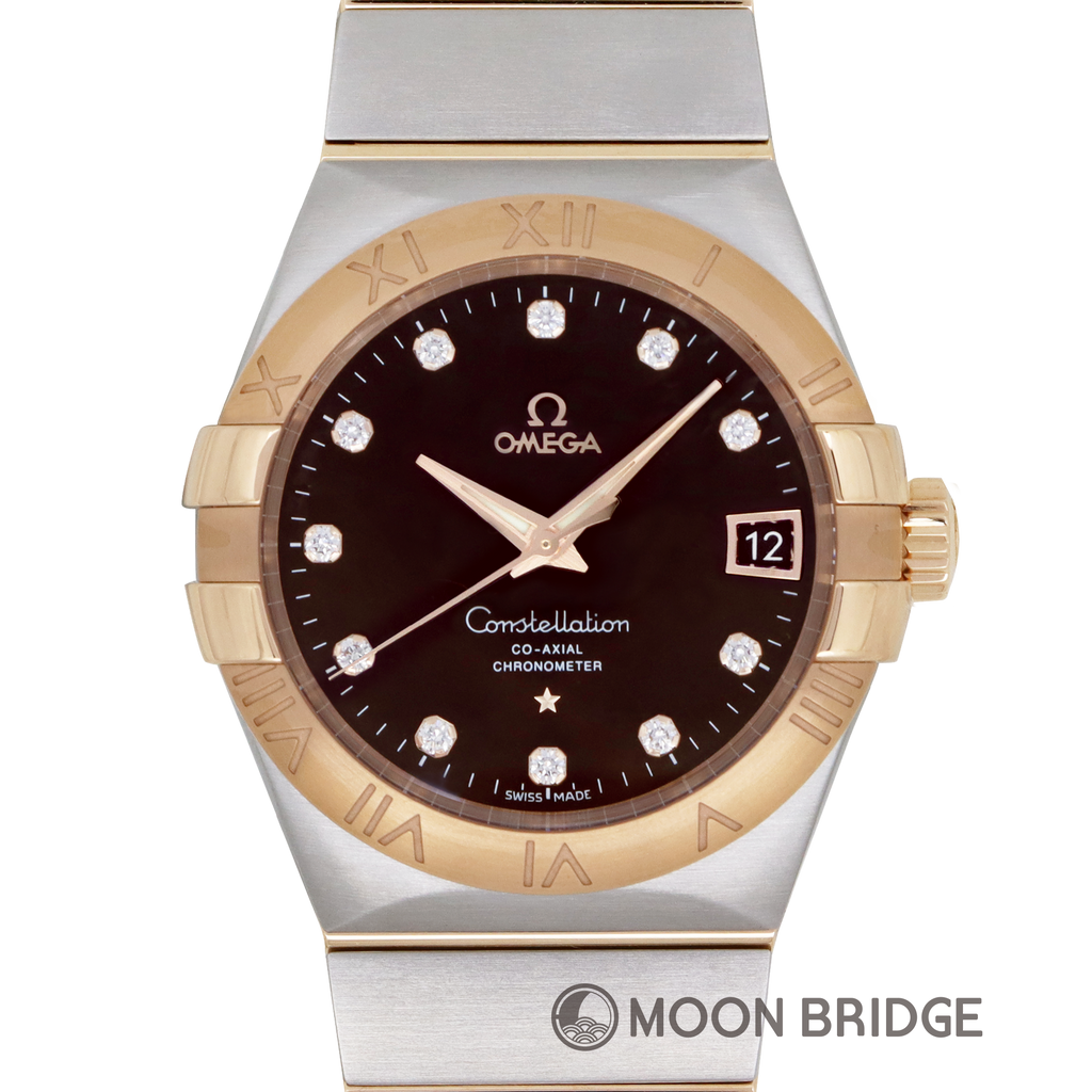 未使用> OMEGA コンステレーション コーアクシャル クロノメーター 38mm 123.20.38.21.63.001 – MOON  BRIDGE株式会社